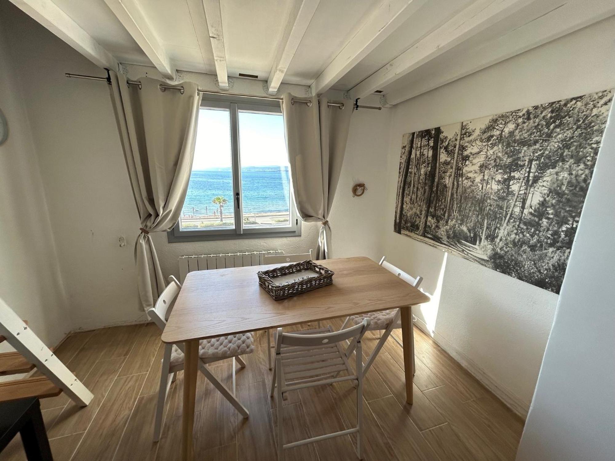 Studio Les Pieds Dans L Eau Au Brusc 4 Personnes 锡富尔勒普拉日 外观 照片